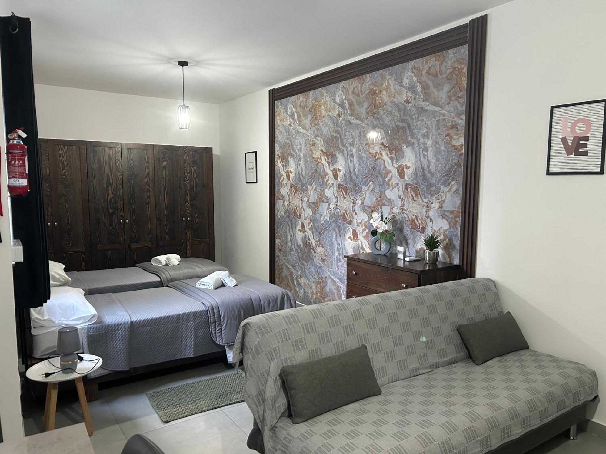 St Gaetans Studio Apartment 6A Hamrun 外观 照片